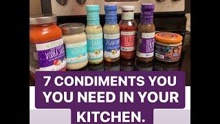 7 Healthy Condiments You Need In Your Kitchen