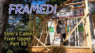 Framed! Slim's Cabin Fixer Upper Part 30