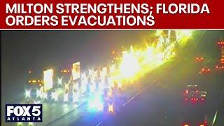 Milton evacuation: Heavy traffic along I-75 | FOX 5 News