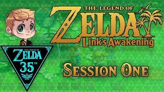 #Zelda35 | Washed Ashore | Legend of Zelda: Link's Awakening 100% Playthrough [Part 1]