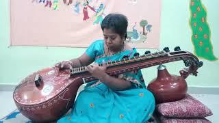 Ganapathichi Aarathi on Veena by Geetha Lathasri Vadri