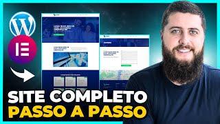 Como Criar um SITE Completo e Profissional com WordPress + Elementor Grátis