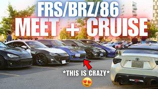 ATTENDING THE WORLD'S LARGEST FRS/BRZ/86 CAR MEET + CRUISE (100+ CARS)