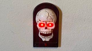 Greenbrier International Incorporated Halloween 2024 Haunted Doorbell (Skull)