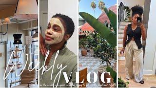 VLOG || getting these brows together, meetings for ADU, and trying to pack for LA in a carry on!!