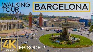 BARCELONA, Spain - 4K City Walking Tour - Episode #2 - Exploring European Cities