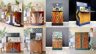 An elegant drinks cabinet is a sophisticated statement piece | cocktail cabinet | drinks trolley