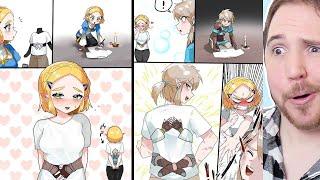 LINK & ZELDA SHARING THEIR BEST OUTFITS - Video Game Memes