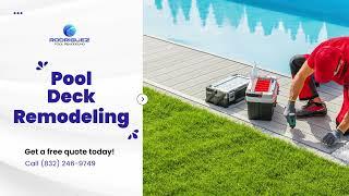 Pool Services in Texas | Rodriguez Pool Remodeling