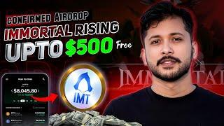 Get free $IMT Token Airdrop | Play to Earn | Immortal Rising Airdrop | $50 Million Token Airdrop 