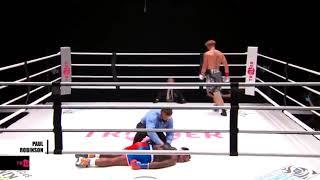 Jake Paul Brutally KO's Nate Robinson in a celebrity Boxing Match