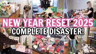 COMPLETE DISASTER CLEAN WITH ME 2025 | DECLUTTER & ORGANIZE | DECLUTTERING & ORGANIZING MOTIVATION