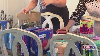 Randolph County women collecting feminine hygiene supplies for Helene survivors