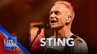 "I Wrote Your Name (Upon My Heart)" - Sting (LIVE on The Late Show)