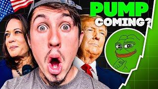 PEPE COIN PRICE | PEPE COIN NEWS - Election Pump Coming?!