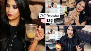 The Fall Favorites Tag - With A DIY Fall Drink Recipe!   MissLizHeart