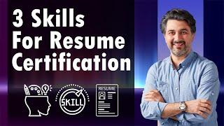 3 Skills For Resume Certification | Unique Skills For Resume By HackWithSaif