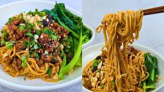 Tempeh Dan Dan Noodles Recipe | Vegan Vegetarian Plant-Base Cuisine | Better Than Takeout