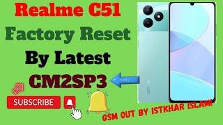 How to factory reset realme c51 rmx3830 phone when locked out