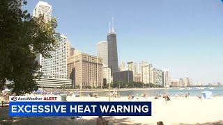 Heat index to reach up to 115; Excessive Heat Warning for Chicago area Monday and Tuesday