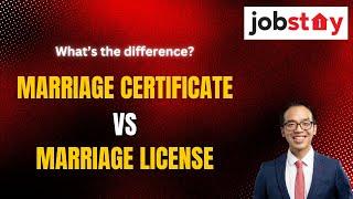 Marriage Certificate vs Marriage License : WHAT IS THE DIFFERENCE?