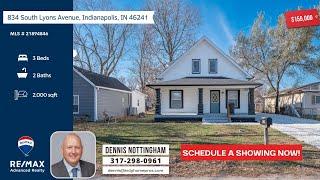 House For Sale - 834 South Lyons Avenue, Indianapolis, IN 46241 !