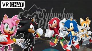 Shadow And Amy Encounter Team Sonic! {VRChat}