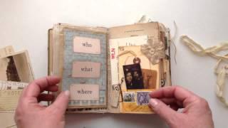 Vintage Ephemera Junk Journal for Lori