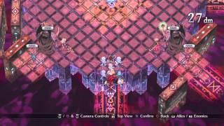 Disgaea 5: Usalia Wrecks Baal at level 1, with 10m base stats.