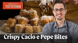 How to Make Crispy Cacio e Pepe Bites (Gluten Free!) | America's Test Kitchen (S24 E10)