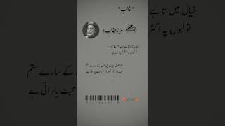 Mirza ghalib poetry, sad poetry, poetry in urdu ,Heartbroken #sadpoetry #broken #deeplines#trueline