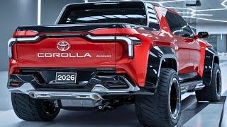 2026 Toyota Corolla Pickup: You Won’t Believe The Price And POWER!