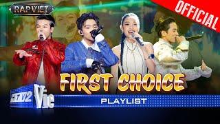 So kè CÁC BẢN RAP FIRST CHOICE bùng nổ stage Rap Việt 2024: 7dnight, Shayda, MANBO, GILL