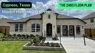 D.R. Horton | 2460 Floor-plan | 2.460 SF | 4 Bed | 3 Bath | Cypress, TX  | Model Home Tour | Marvida