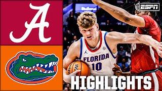 SEC Semifinal: Alabama Crimson Tide vs. Florida Gators | Full Game Highlights | ESPN CBB