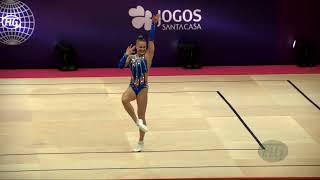 DENSCH Charlotte (GER) - 2022 Aerobic Worlds, Guimaraes (POR) - Individual Women Qualifications