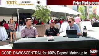 Dawgs Central Game Day Live from the Players Lounge Tailgate.