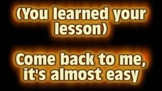 Avenged Sevenfold - Almost Easy [LYRICS]