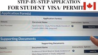 Step-by-Step Student Permit (Student Visa) Application Canada  2023 - Made Outside of Canada