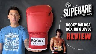 Superare X Rocky Boxing Gloves REVIEW- GLOVES FROM THE ROCKY FILM FRANCHISE?!