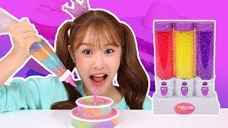 개구리알 젤리로 케이크 컵케이크 만들기 놀이 장난감 Orbeez Crush Sweet Treats Studio 지니