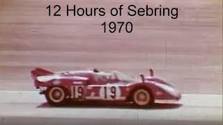 1970 12 Hours of Sebring - Steve McQueen finishes 2nd to Mario Andretti