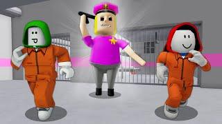 Escape Barry's Police Girl - Roblox Obby