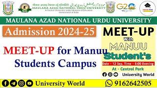 Manuu Campus MEET-UP Students 2024 @UniversityWorld