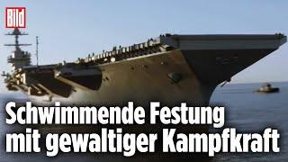 Nuklearantrieb, 12 Jahre Bauzeit: USS Gerald R. Ford – modernster Flugzeugträger der Welt | Doku