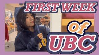 Ubc life/first week of UBC/유비씨생활/캐나다대학교/GPAbooster/유비씨/University of british columbia