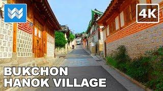 [4K] Bukchon Hanok Village (북촌한옥마을) in Seoul, South Korea - Walking Tour & Travel Guide 