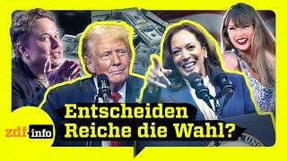 Die Macht der Milliardäre: Wer entscheidet die US-Wahl 2024? | ZDFinfo Doku