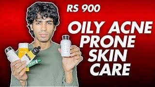 BASIC SKIN CARE ROUTINE FOR OILY AND ACNE PRONE SKIN  RS 900