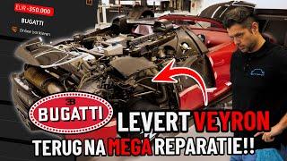 Bugatti levert Veyron terug na mega reparatie!!